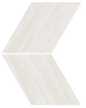 Мозаика керамогранит Marvel Stone Bianco Dolomite Chevron Lappato (AS1Q)