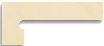 Угловой плинтус VENATTO BEIGE SIENA левый