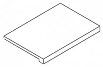 Угловая ступень Charme Advance Travertino Scalino 120 Ang.dx правая (620070002001)