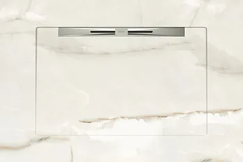 Керамический душевой поддон MARBLE WHITE - SLOPE NOVA LINE
