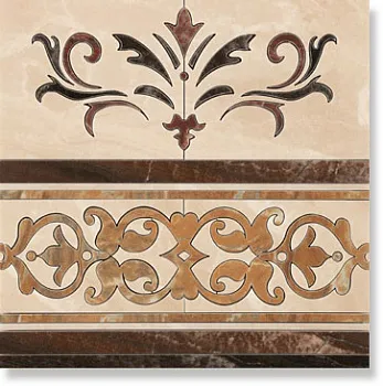 Декор напольн. Deco Jainoor Pulido Lineal Crema