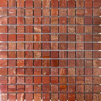 Мозаика RED STONE ТРАВЕРТИН нат.камень (2.3x2.3)