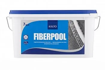 Гидроизоляция KIILTO FIBERPOOL 7кг.