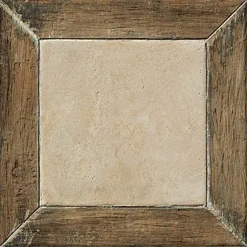 Керамогранит Garda Marrone Frame коричневый фрэйм (8мм) нат