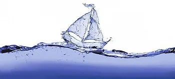 Декор DeepBlue Кораблик (DB2G052D)