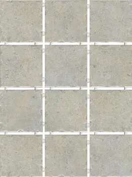 Настенная плитка 1255Т Каламкари серый, полотно 30х40 из 12 частей 9,9х9,9