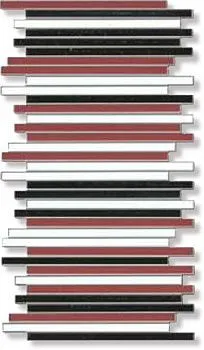 Декор CM1/004 TROPIQUE (ardoise, lipstick, blanc)