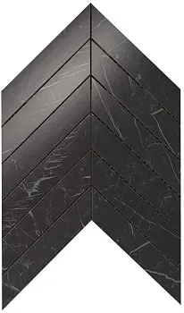 Мозаика настенная Marvel Stone Chevron Nero Marquina Wall (9SCN)