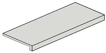 Ступень фронтальная 620070001188 Drift Light Grey Scal. Front 120