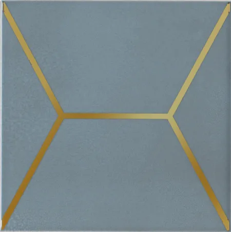 Декор Витраж OP/E181/17067 голубой (изображение)