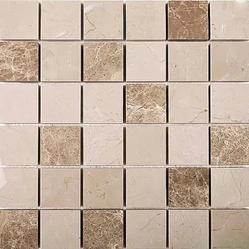 Мозаика PINO EMPERADOR Мрамор нат.камень (5x5)