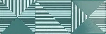 Настенная плитка CRAYON GREEN DECOR (26877) 10x30