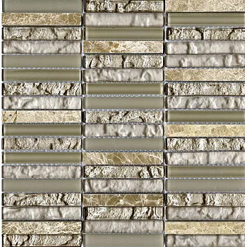 Мозаика Tecno Linear Cream Capuccino (1,5x9,7)