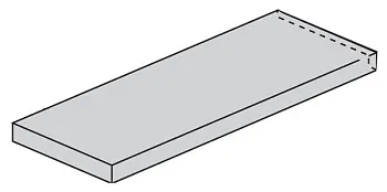 Угловая ступень Terraviva Dark Scalino Angolare Sx левая (620070001588)