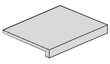 Угловая ступень Genesis Saturn Grey Scalino Angolare DX правая (620070001050)