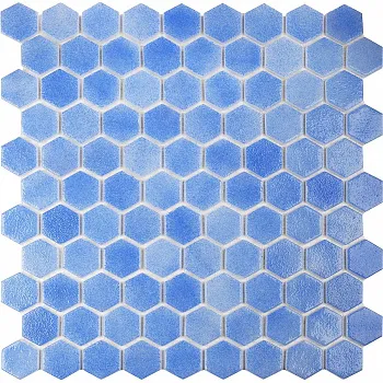 (Vidrepur) Мозаика Hex № 110 Antid. (на сетке) 31.7x30.7