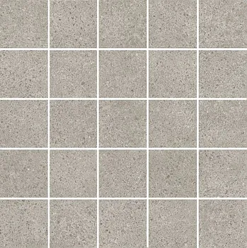 Декор Безана MM12137 серый мозаичный