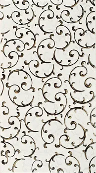 Декор 1645-0095 Анастасия орнамент крем