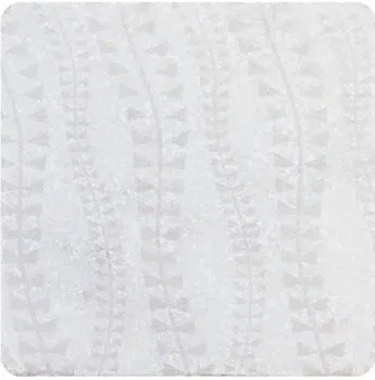 Декор WHITE MARBLE Motif №4 белый