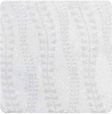 Декор WHITE MARBLE Motif №4 белый (изображение)