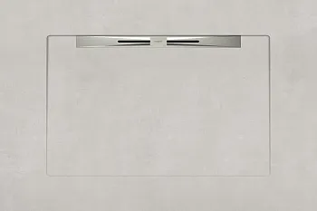 Керамический душевой поддон BETON WHITE - SLOPE NOVA LINE