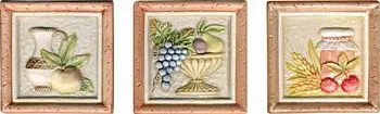 Декор Form Fruttiera Tabacco  (комп/3шт)