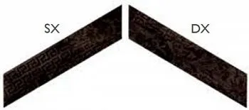 Вставка в мозаику INS.DEC.CHEVR.BROWN (263241)