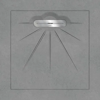 Керамический душевой поддон ARC GREY MULTI LINEAR MASSIVE 90
