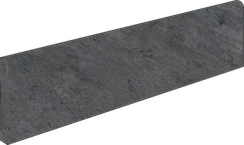Плинтус QUARSTONE Антрацит Матовый 7Рек