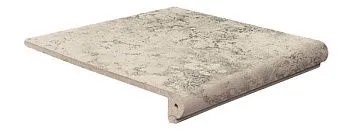 Ступень фронтальная Travertino Peldano Curvo R-12 reale