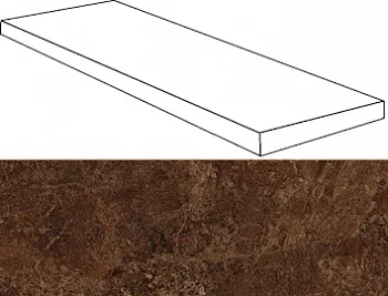 Угловая ступень 620070001017 Force Fancy Scalino Angolare Dx правая 120