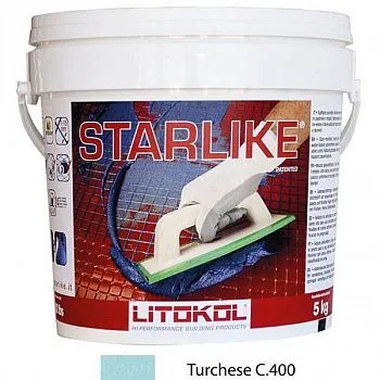 Litochrom Starlike C.400 бирюза (5кг)