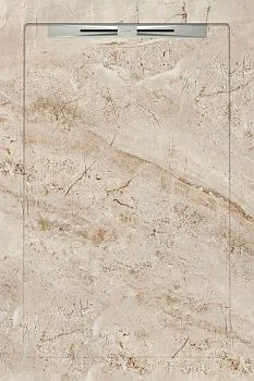 Керамический душевой поддон CAMANZONI BEIGE - SLOPE 120