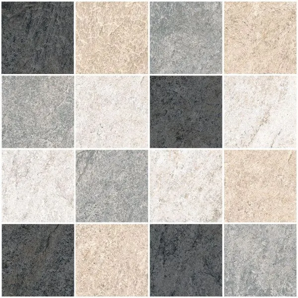 7.5X7.5 Quarstone Мозаика Микс R10B Ректификат