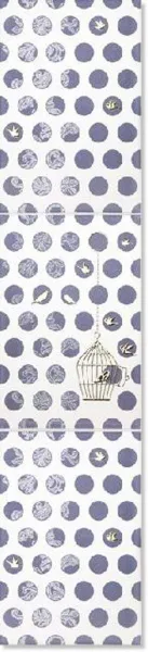 Панно B18/2/1/2/8149 Шарм сиреневый 20x90 (3 шт 20х30) (изображение)