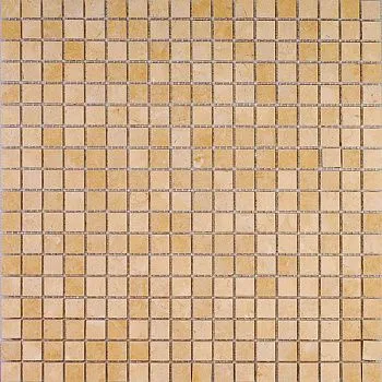 Мозаика JERUSALEM GOLD 15x15x8 tumbled мрамор