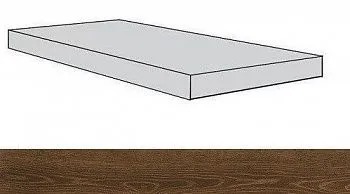 Ступень угловая 620070001375 Eligo Mahogany Scal.120 Ang.Sx левая