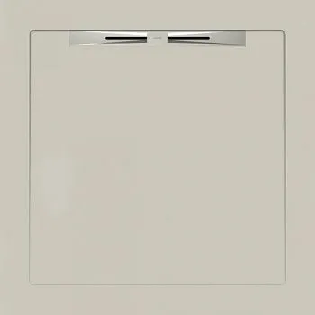 Керамический душевой поддон SERENA GREY - SLOPE LINE 90