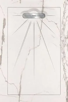 Керамический душевой поддон INFINITY WHITE - MULTI LINEAR MASSIVE