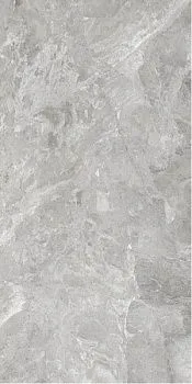 Керамогранит Brecia Grey серый глянцевый