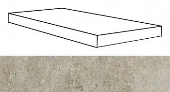 Угловая ступень REX LA ROCHE ECRU GRADINO DX (742257) правая