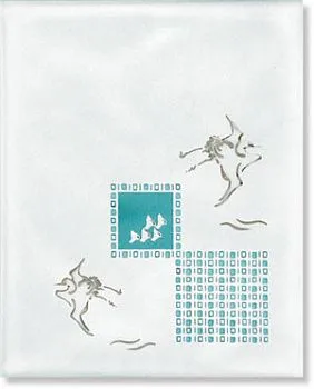 Декор С688/2025 ВОЛНА ЗЕЛЕНЫЙ