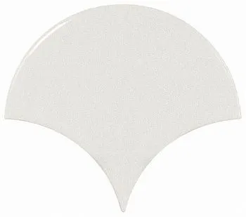 Настенная плитка SCALE FAN WHITE (21968)