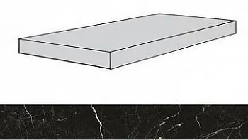 Ступень угловая 620070001738 Allure Imperial Black Scal.120 Ang.Sx Лев 