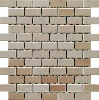 Мозаика из керамики Naturline  Brick / Брик K517061 чип 2,5х5 сетка