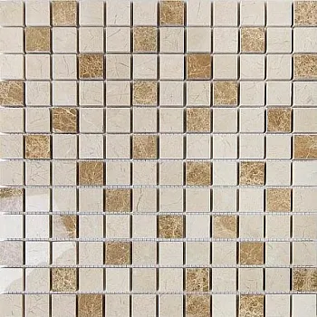 Мозаика PINO EMPERADOR МРАМОР нат.камень (2.3x2.3)