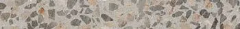 (Vitra) Плинтус Terrazzo-X K949907LPR01VTE0 Tемный Лаппато Ректификат 7.5x60