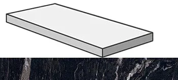 Угловая ступень SENSI GEMS ANG.TOP DX TITAN.BLACK RET правая (PF60005673)