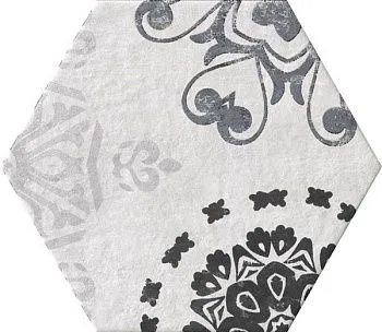 Керамогранит Docklands White Ins. Docks Hexagon