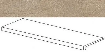 Фронтальная ступень Newcon коричневый 7РЕК